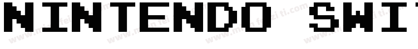 Nintendo Switch Bold字体转换